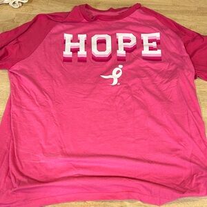 Pink Kids Shirt with 'Hope' Design